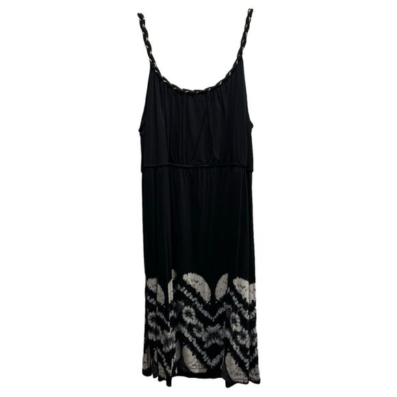 Style and Co. Cotton Spaghetti Strap Dress Tie Dye Size Medium - Picture 1 of 7